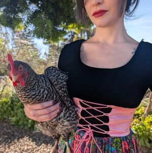 70s Cottagecore Pastel Goth Dress S.